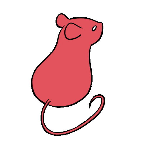 hxppythxughtz giphyupload souris Sticker