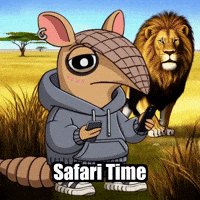 Wildlife Safari GIF by Chillo Dillo