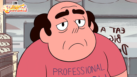 Steven Universe Frown GIF by Cartoon Network