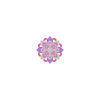 maysacardenas flores colorido mandalas florescer Sticker