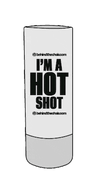 one shot hair Sticker by behindthechair.com