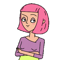 Mean Girl Animation Sticker by Cartuna