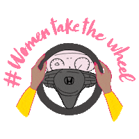 women power Sticker by Honda