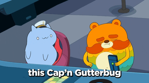 cat captain GIF by Cartoon Hangover