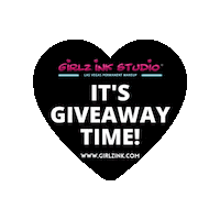 Giveaway Sticker by Girlz Ink