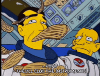 Shocked Season 7 GIF by The Simpsons