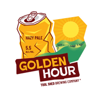 Sunset Craft Beer Sticker by Tool Shed Brewing