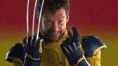 Hugh Jackman Marvel GIF by Database數據