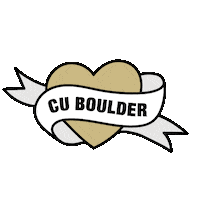 University Of Colorado Sticker by CUBoulder