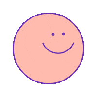 Happy Pink Sticker
