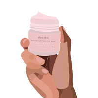 Pink Makeup Sticker by Alya Skin