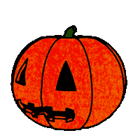 Animation Halloween Sticker by William Robin Conway