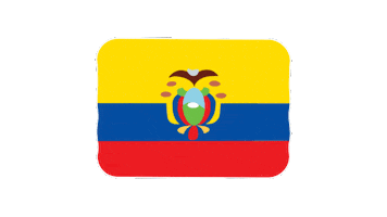 emojivid emoji flag ecuador emojivid Sticker