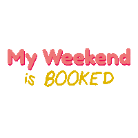 day weekend Sticker by Dita W. Yolashasanti