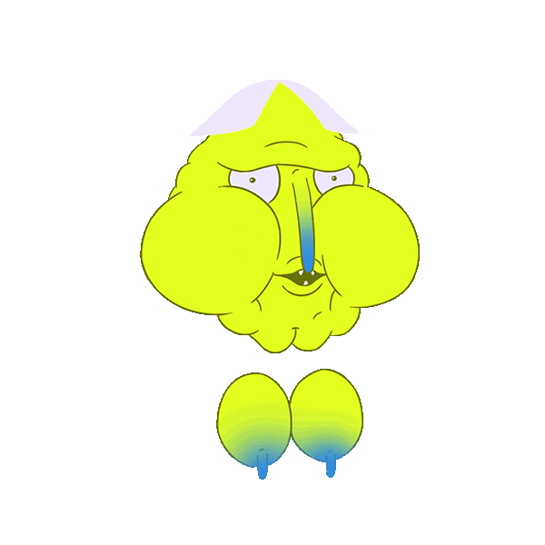 inarisirola happy smile face creepy Sticker