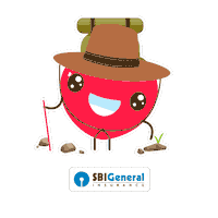 Happy State Bank Of India Sticker by SBI General Insurance