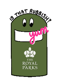Environment Litter Sticker by The Royal Parks