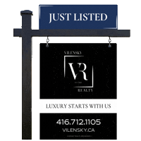 vilensky just listed sign vilensky realty vaughan on real estate vaughan real estate agents Sticker