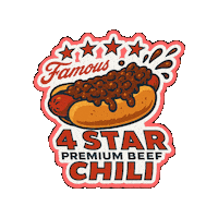 Grilling Hot Dog Sticker by FamousBrand