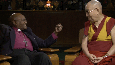 Dalai Lama Love GIF by The Joy Experiment