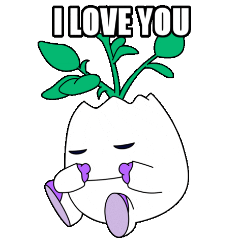 I Love You Hearts Sticker by Magic Eden