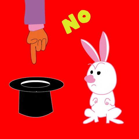 No Way Rabbit GIF by Studios 2016