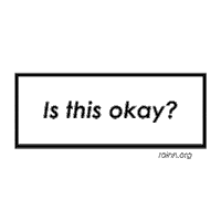 Sexual Assault Hotline No Sticker by RAINN