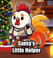 Santas Little Helper Christmas GIF by Zorooster