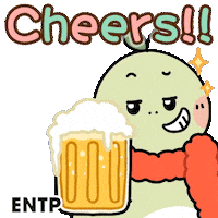 Party Cheers Sticker