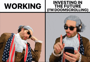 Scrolling Wasting My Time GIF