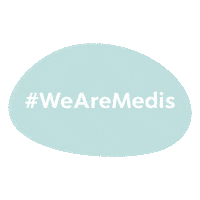 mediscompany medis wearemedis happymedis healthyvalues Sticker