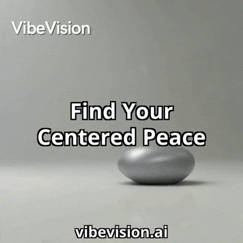 Peace Stone GIF by VibeVision