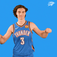 Oklahoma City Thumbs Down GIF by OKC Thunder