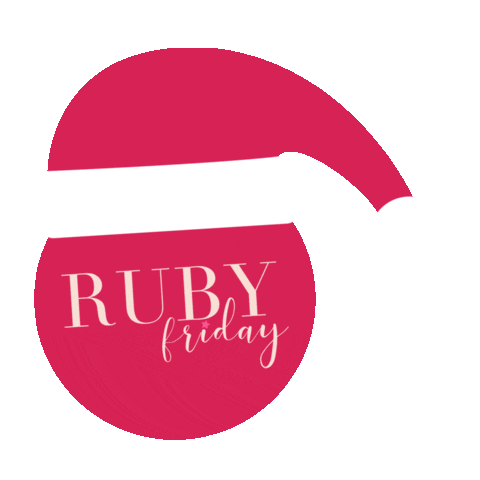 Rubychristmas Sticker by Ruby Friday