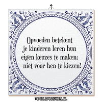Humor Respect Sticker by Tegelspreuken.nl