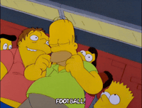Excited Lets Go GIF by The Simpsons