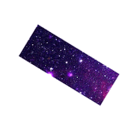 rocktheworld galaxy tape Sticker