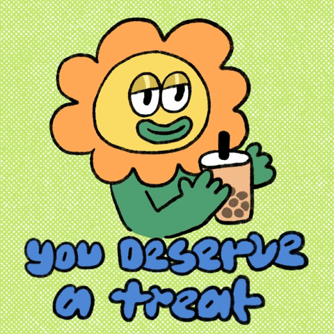 auds_ giphyupload drink self care treat GIF