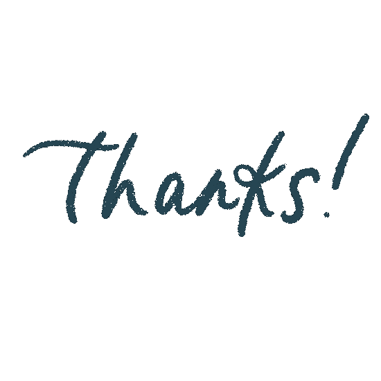 starryeyedletterco thank you thanks grateful gratitude Sticker