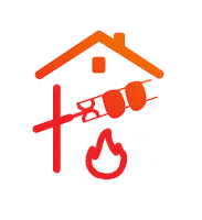 Fire Casa Sticker by KANKA