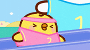 world cup 2018 sport GIF by Molang.Official