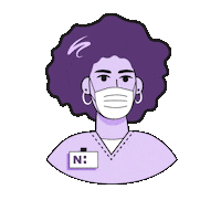 Woman Doctor Sticker by Novant Health