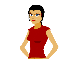 LifeSigner girl angry sticker woman Sticker