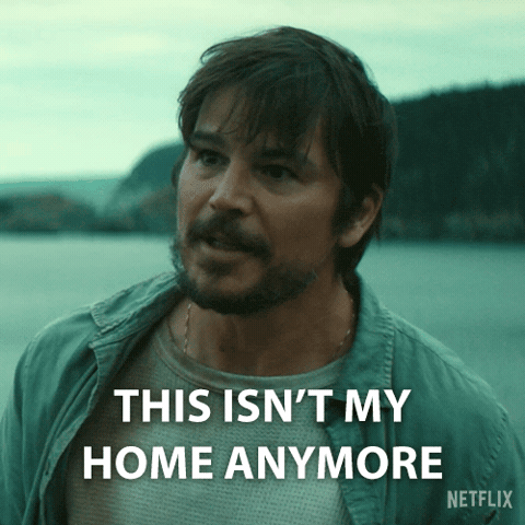 Out Of Place I Dont Belong Here GIF by NETFLIX