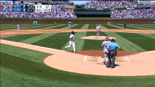 chicago cubs baseball GIF by NBC Sports Chicago