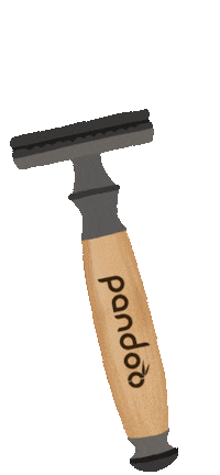 Safety Razor Shaving Sticker by pandoo