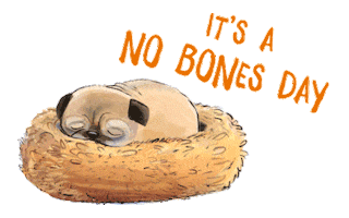 Sleepy Dog Sticker by Simon Kids