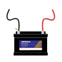 ACDelco car battery acdelco Sticker