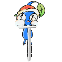 Akaritamura3619 冬 あかりピクミン あかりピクミン1 マフラ Sticker