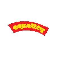 teeeti equality democracy handlesmovement democarecy Sticker